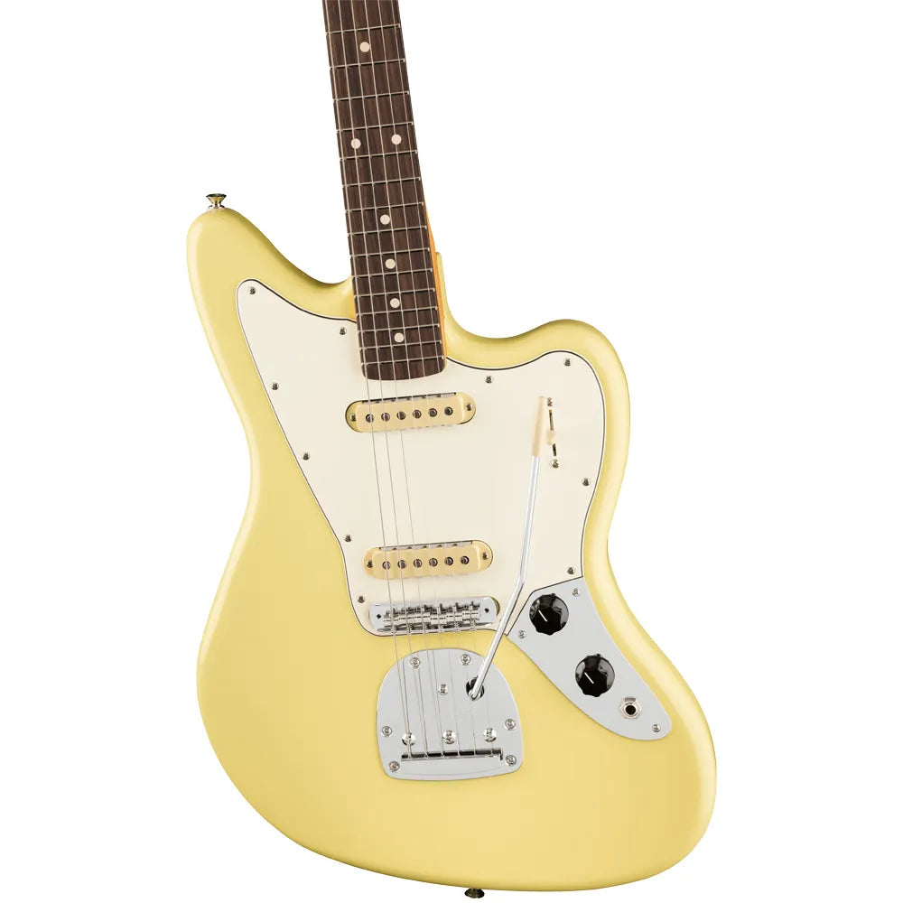 Fender 0140580561 Guitarra Eléctrica Player II Jaguar Rosewood Fingerboard Hialeah Yellow