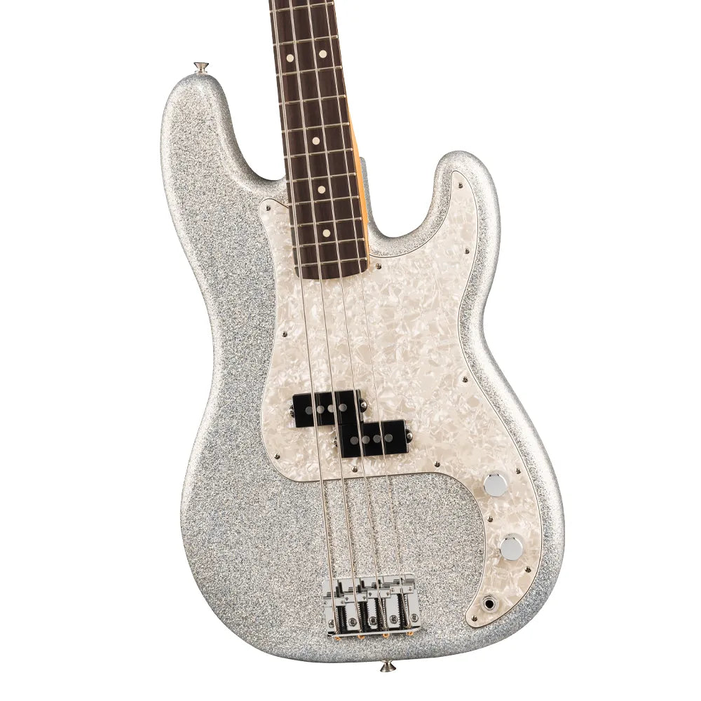Fender 0140780313 Bajo Eléctrico 75th Anniversary Player II Sparkle Precision Bass Diamond Dust Sparkle