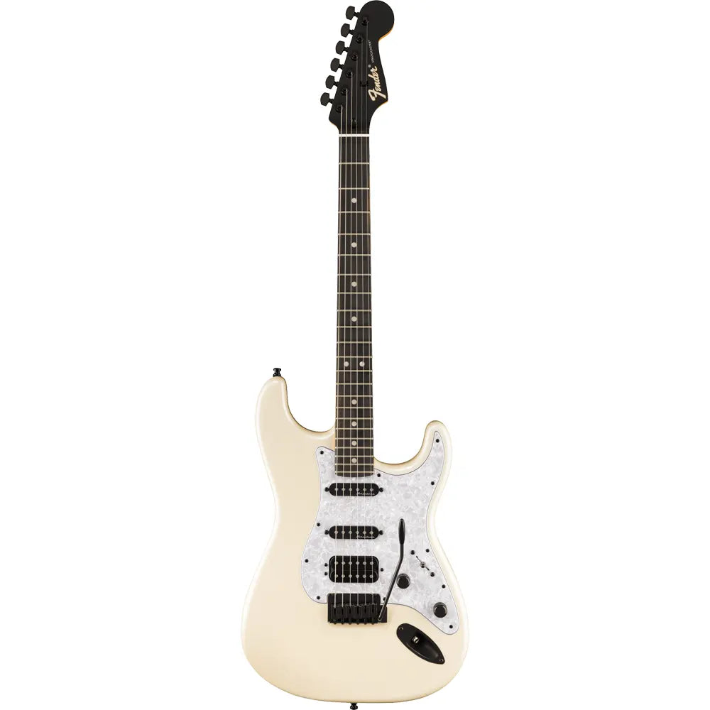 Fender 0142811323 Guitarra Eléctrica Stratocaster Player Fusion HSS de Edición Limitada Incrustaciones de Nácar Olímpico