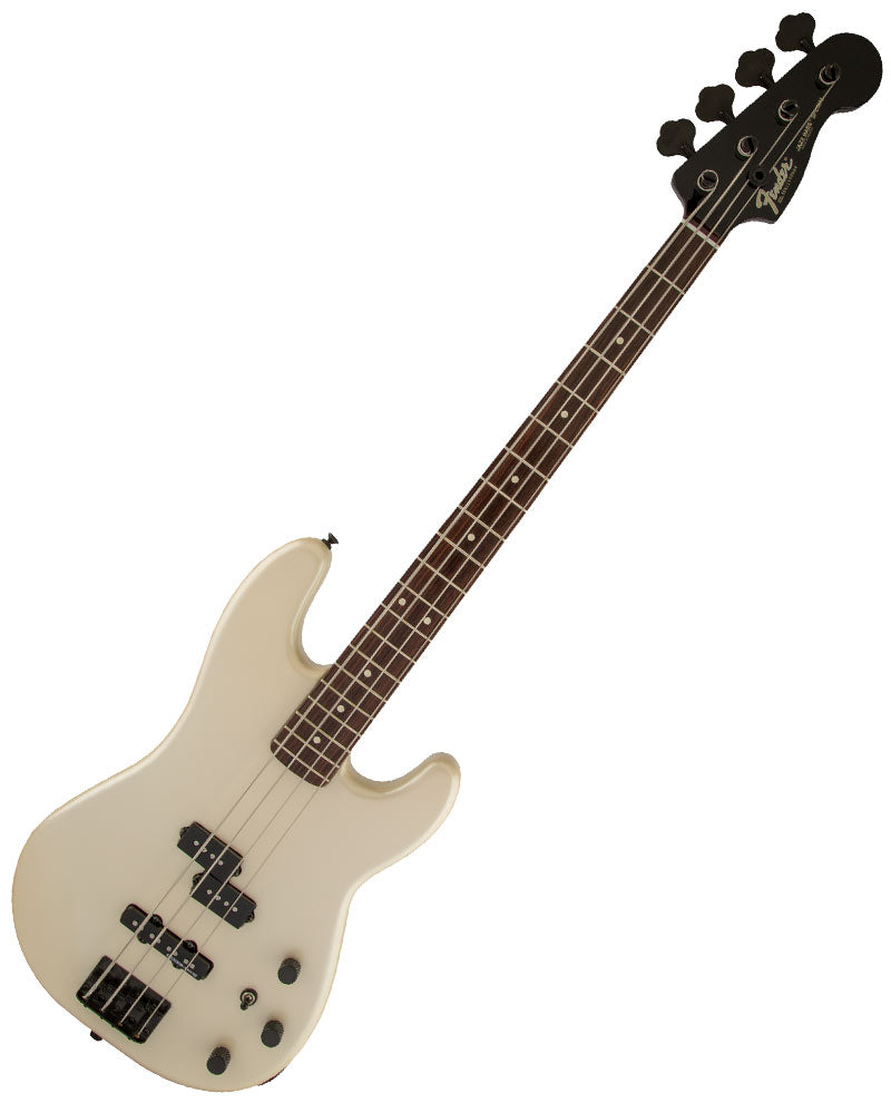 Bajo Eléctrico Duff Mckagan Precision Bass Pearl White con  Funda FENDER 0146500323