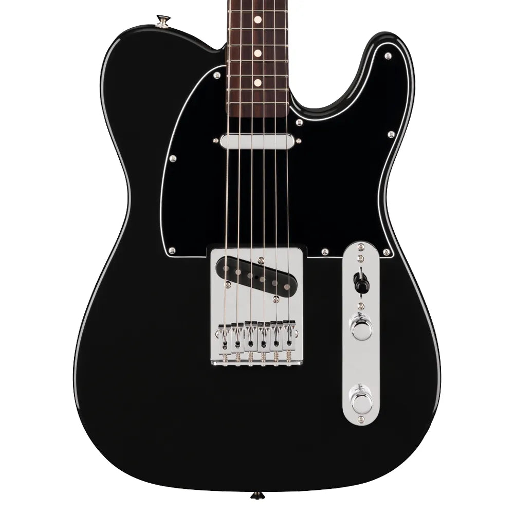 Fender 0147110506 Guitarra Eléctrica Telecaster Baritone Player II del 75.º Aniversario Negra
