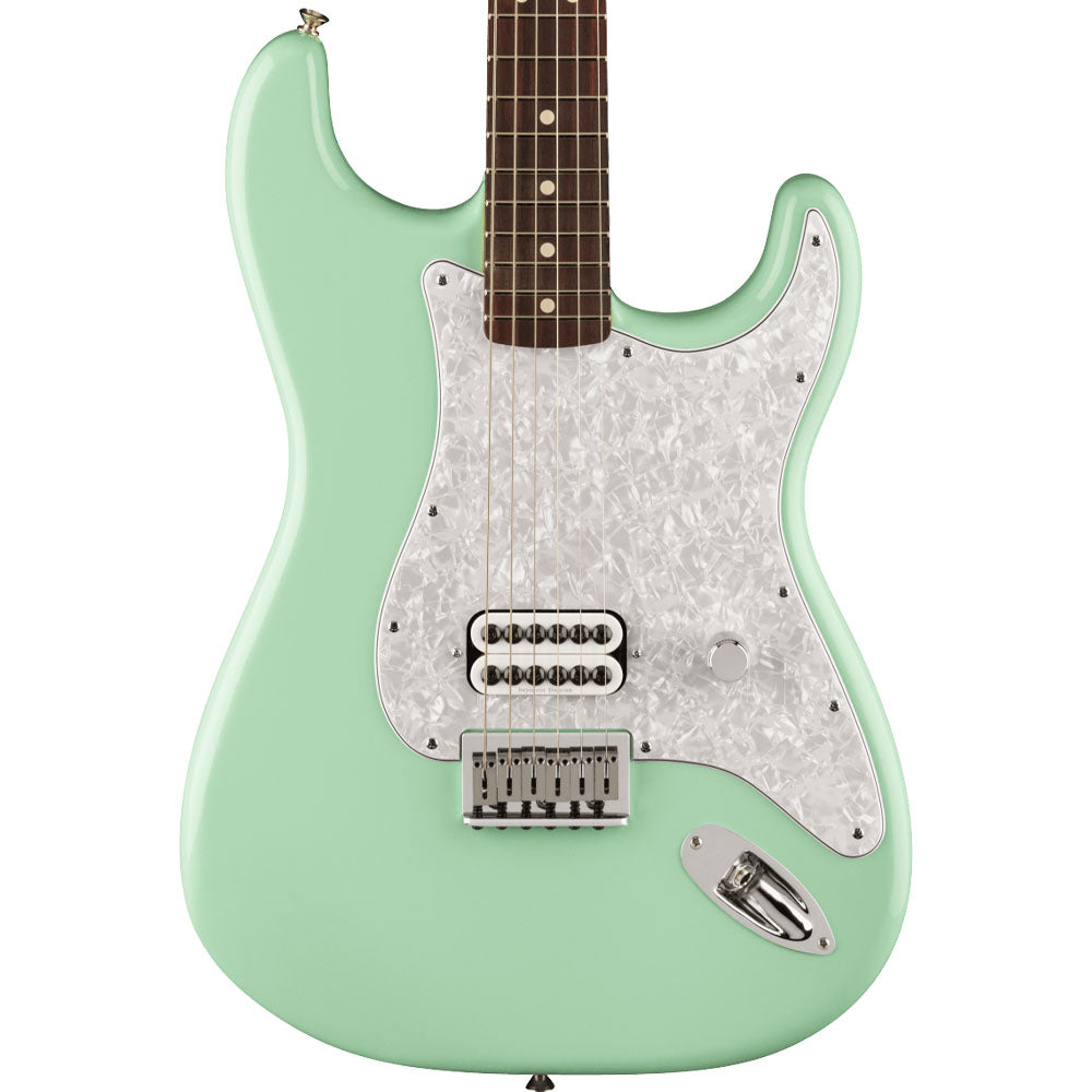 Fender Stratocaster Tom DeLonge Signature Surf Green con funda Guitarra Eléctrica 0148020357
