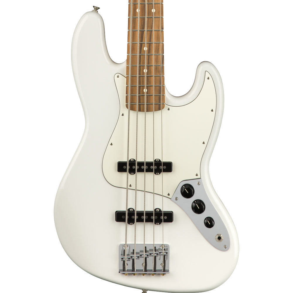 Fender Jazz Bass V Player Polar White Bajo Eléctrico 0149953515