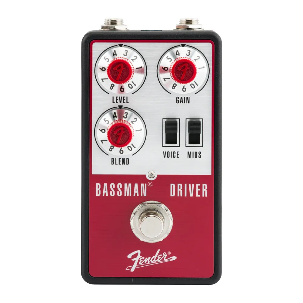 Fender 0234610000 Pedal para Bajo Eléctrico Bassman Driver