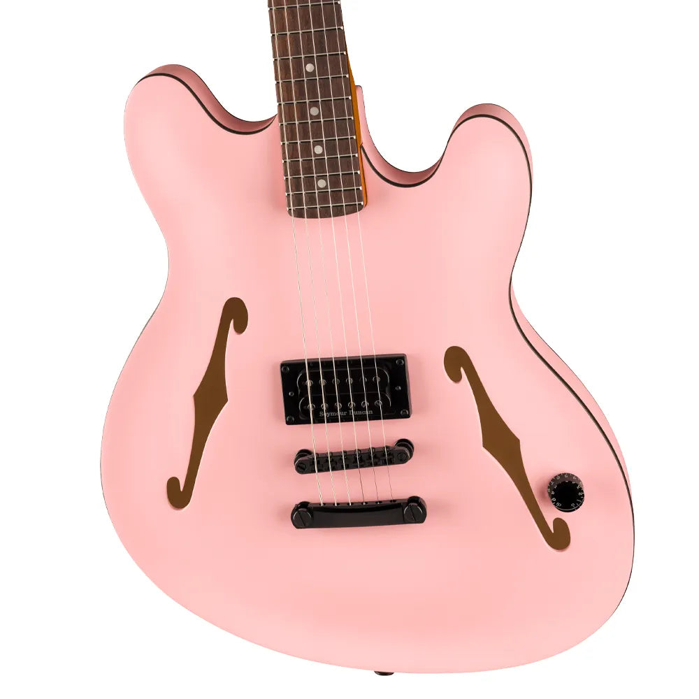 Fender 0262370556 Guitarra Eléctrica Tom DeLonge Starcaster Satin Shell Pink
