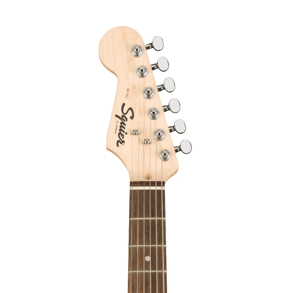 Fender Squier 0370123506 Guitarra Eléctrica Mini Stratocaster Left-Handed Black Zurda