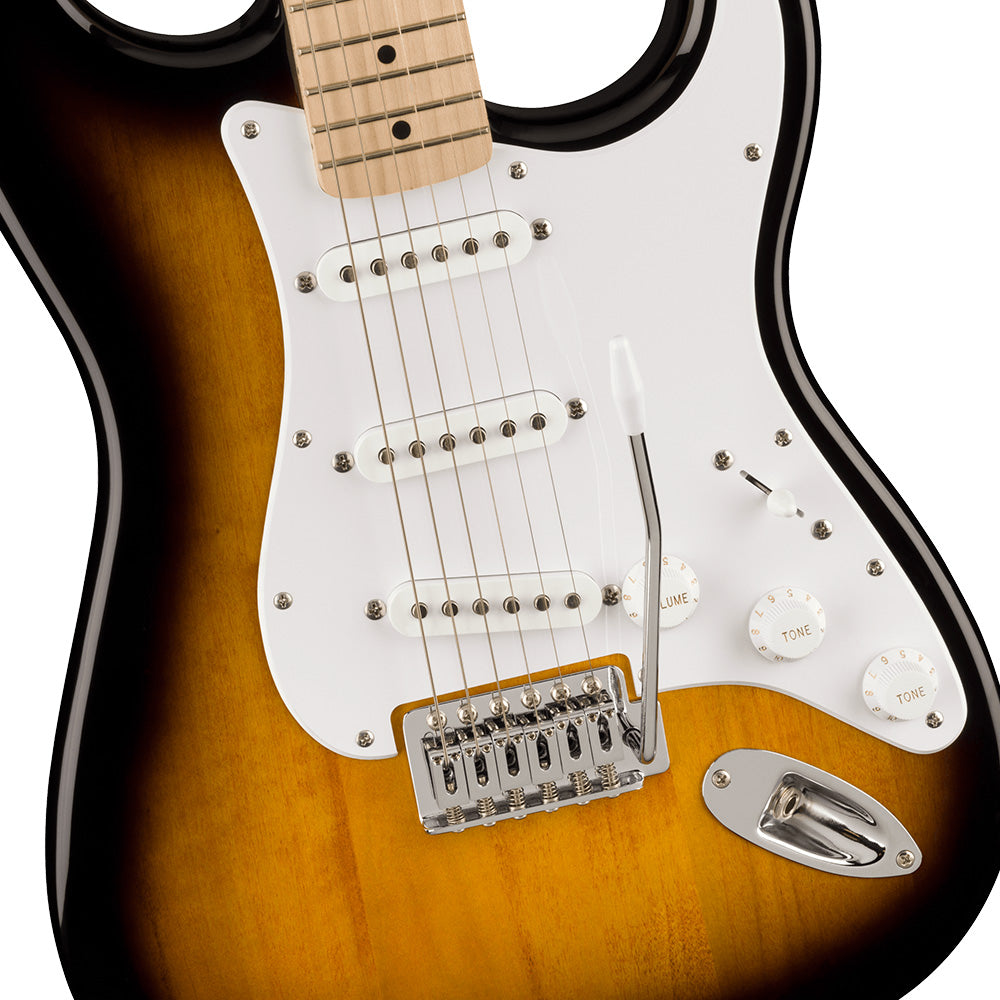 Fender Squier Sonic Stratocaster Maple Fingerboard 2-Color Sunburst Guitarra Eléctrica Fender 0373152503