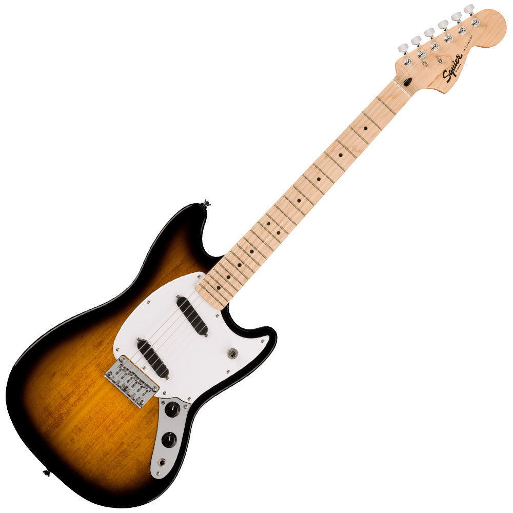 Guitarra Eléctrica Fender 0373652503 Squier Sonic Mustang, Maple Fingerboard, 2-Color Sunburst