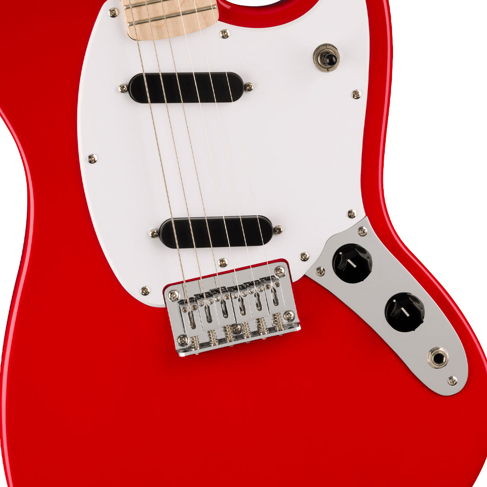 Guitarra Eléctrica 0373652558 Squier Sonic Mustang, Torino Red