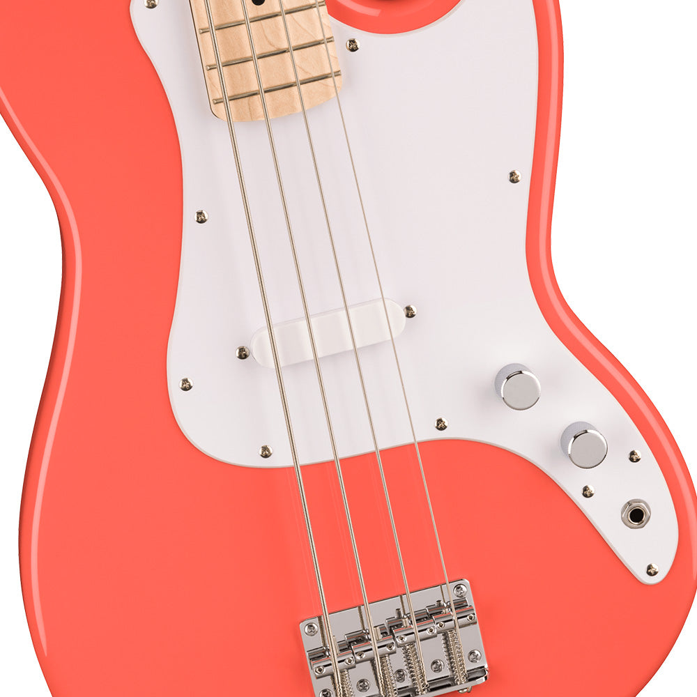 Fender Squier Sonic Bronco Bass Tahitian Coral Bajo Eléctrico 0373802511