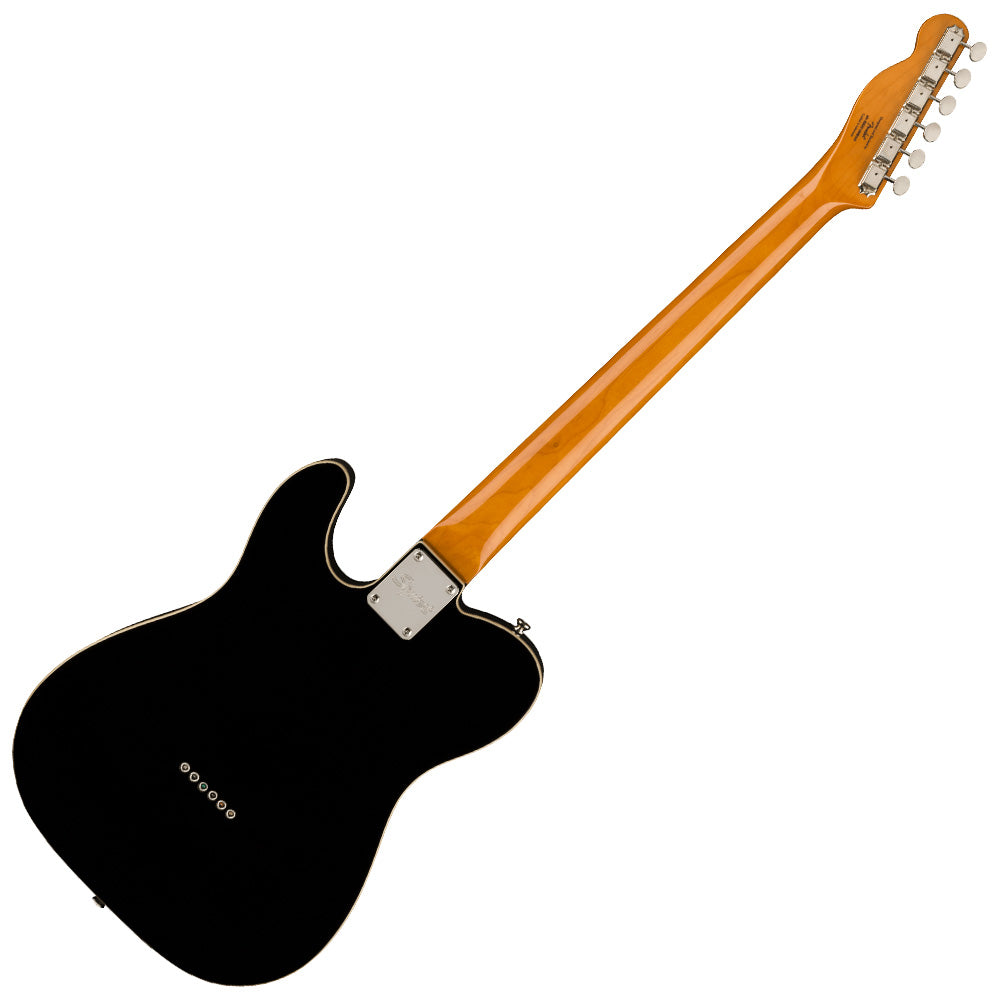 Guitarra Eléctrica Squier 0374042506 Classic Vibe Baritone Custom Telecaster Parchment Pickguard Black