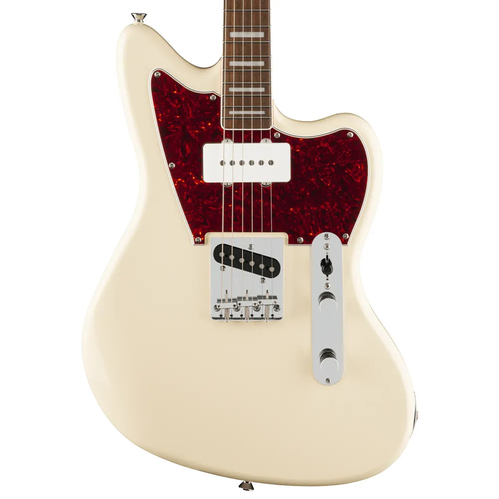 Fender Squier 0377009505 Guitarra Eléctrica Limited Edition Paranormal Offset Telecaster SJ Olympic White