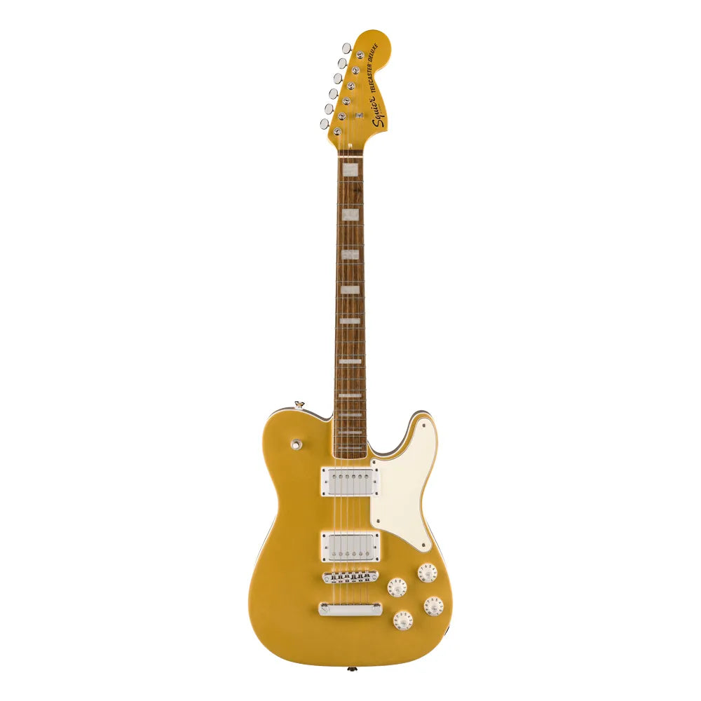 Fender 0377025578 Guitarra Eléctrica Limited Edition Paranormal Troublemaker Telecaster Deluxe Aztec Gold