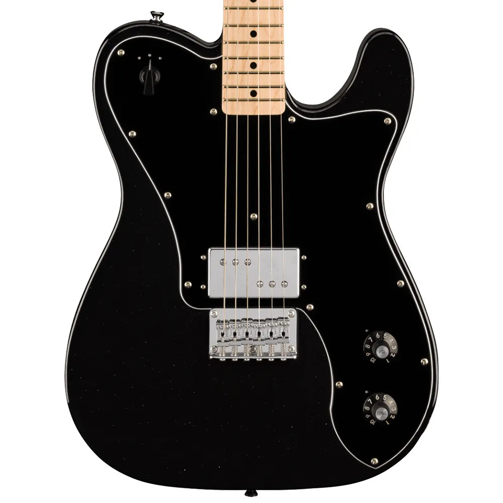 Fender 0377045565 Guitarra Eléctrica Paranormal Esquire Deluxe Metallic Black