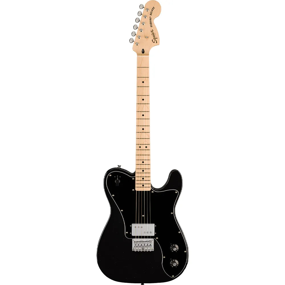 Fender 0377045565 Guitarra Eléctrica Paranormal Esquire Deluxe Metallic Black