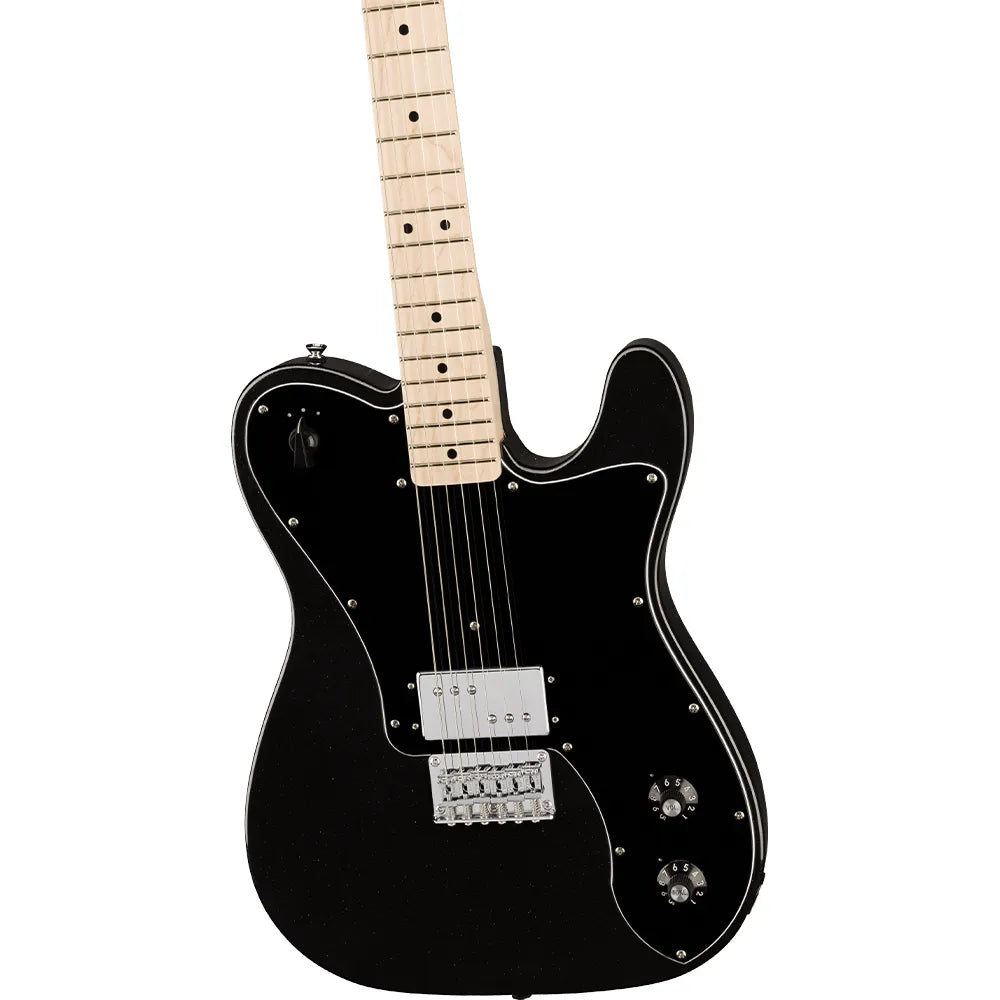 Fender 0377045565 Guitarra Eléctrica Paranormal Esquire Deluxe Metallic Black