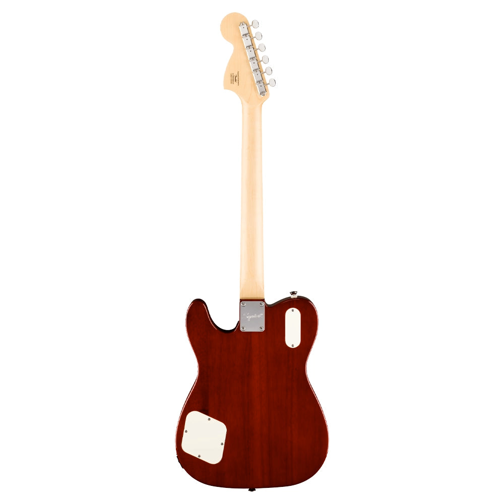 Squier 0377065542 Guitarra Eléctrica Paranormal Troublemaker Telecaster Deluxe con Bigsby Honey Sunburst
