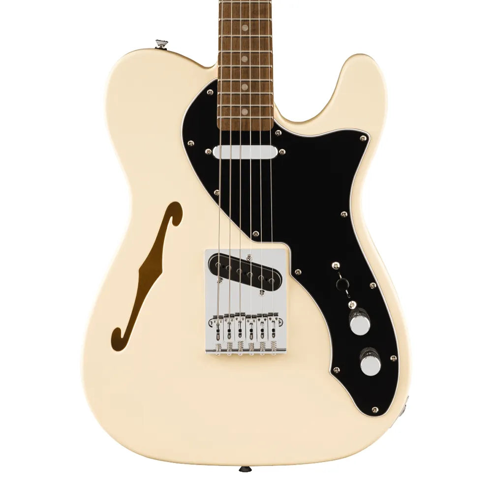 Fender Squier 0378271505 Guitarra Eléctrica Affinity Series Telecaster Thinline Olympic White