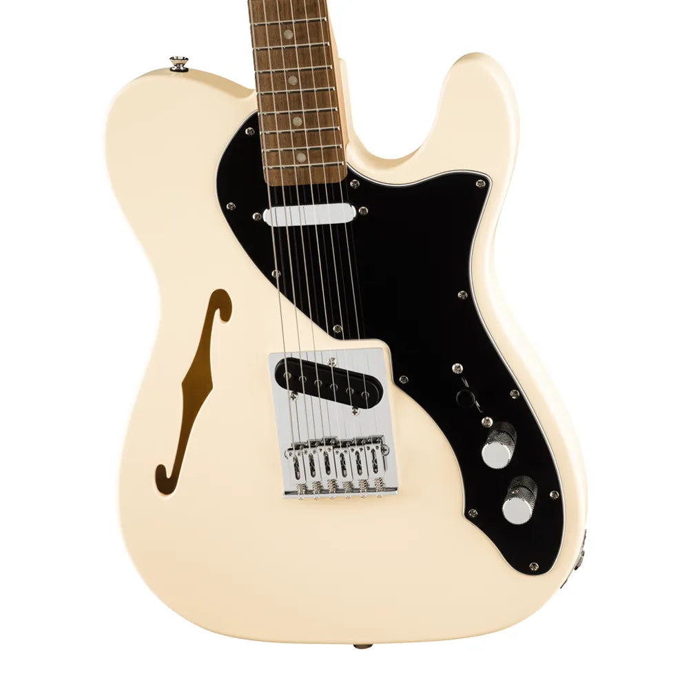 Fender Squier 0378271505 Guitarra Eléctrica Affinity Series Telecaster Thinline Olympic White