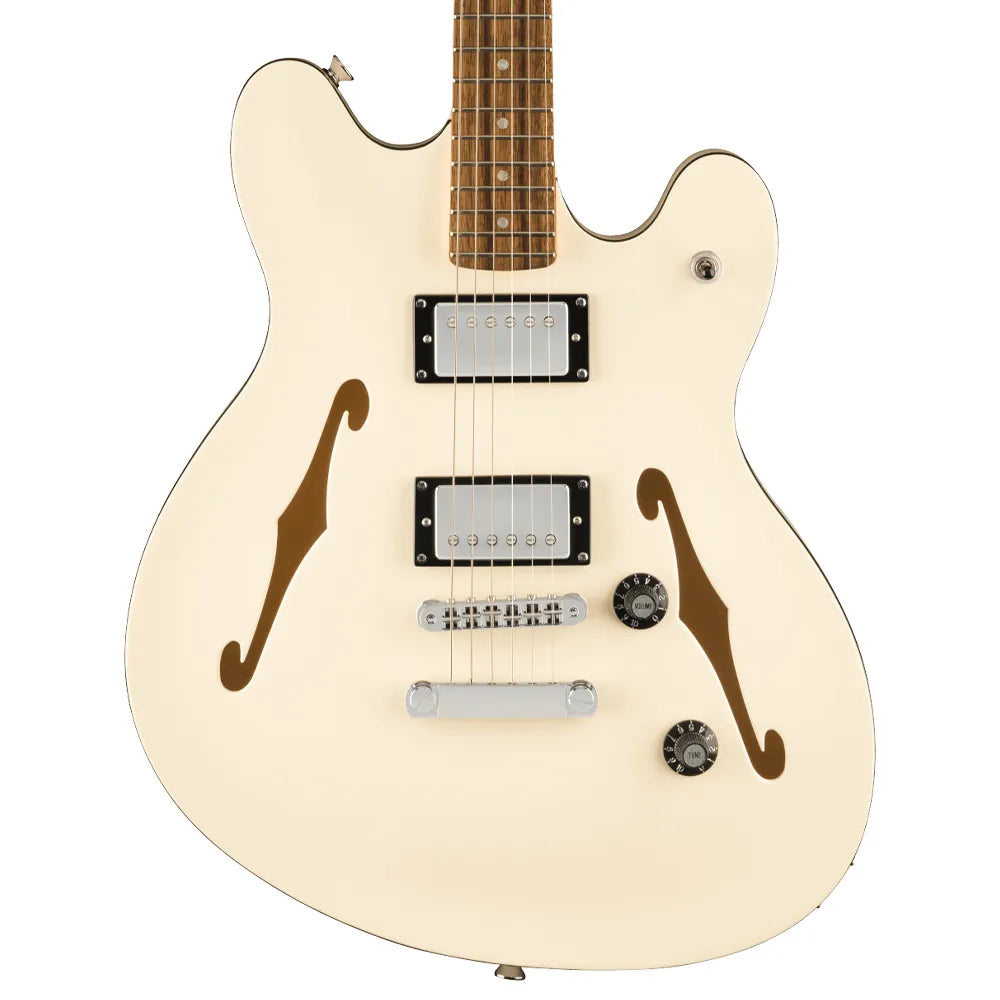Squier 0378450505 Guitarra Eléctrica Affinity Starcaster Deluxe Olympic White