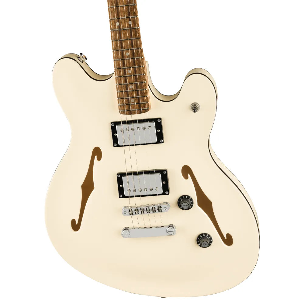 Squier 0378450505 Guitarra Eléctrica Affinity Starcaster Deluxe Olympic White