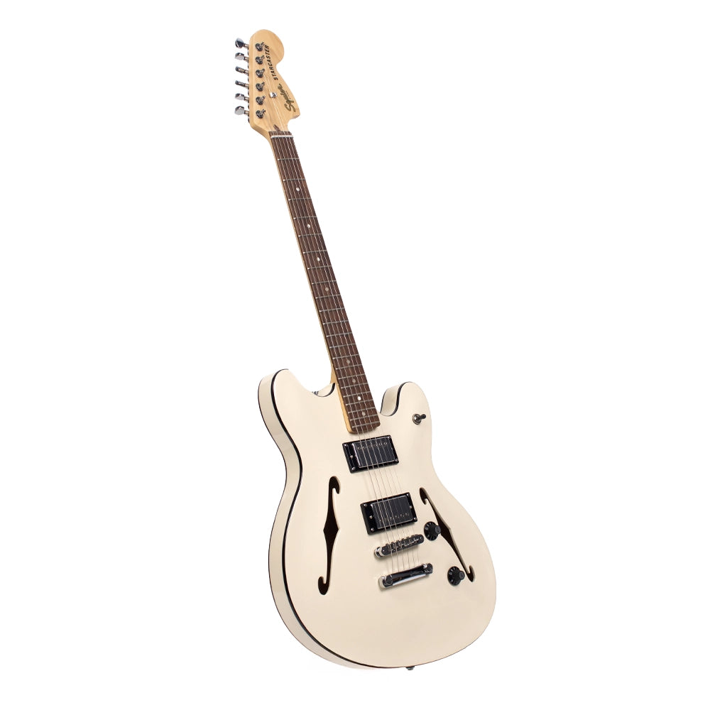 Squier 0378450505 Guitarra Eléctrica Affinity Starcaster Deluxe Olympic White