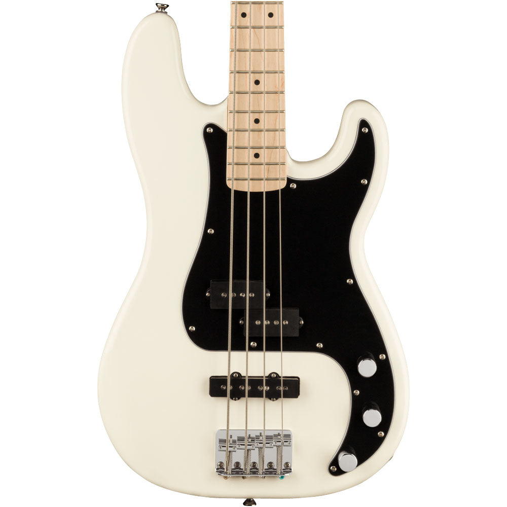 Bajo Eléctrico Affinity Series Precision Bass PJ Black Pickguard Olympic White SQUIER 0378553505