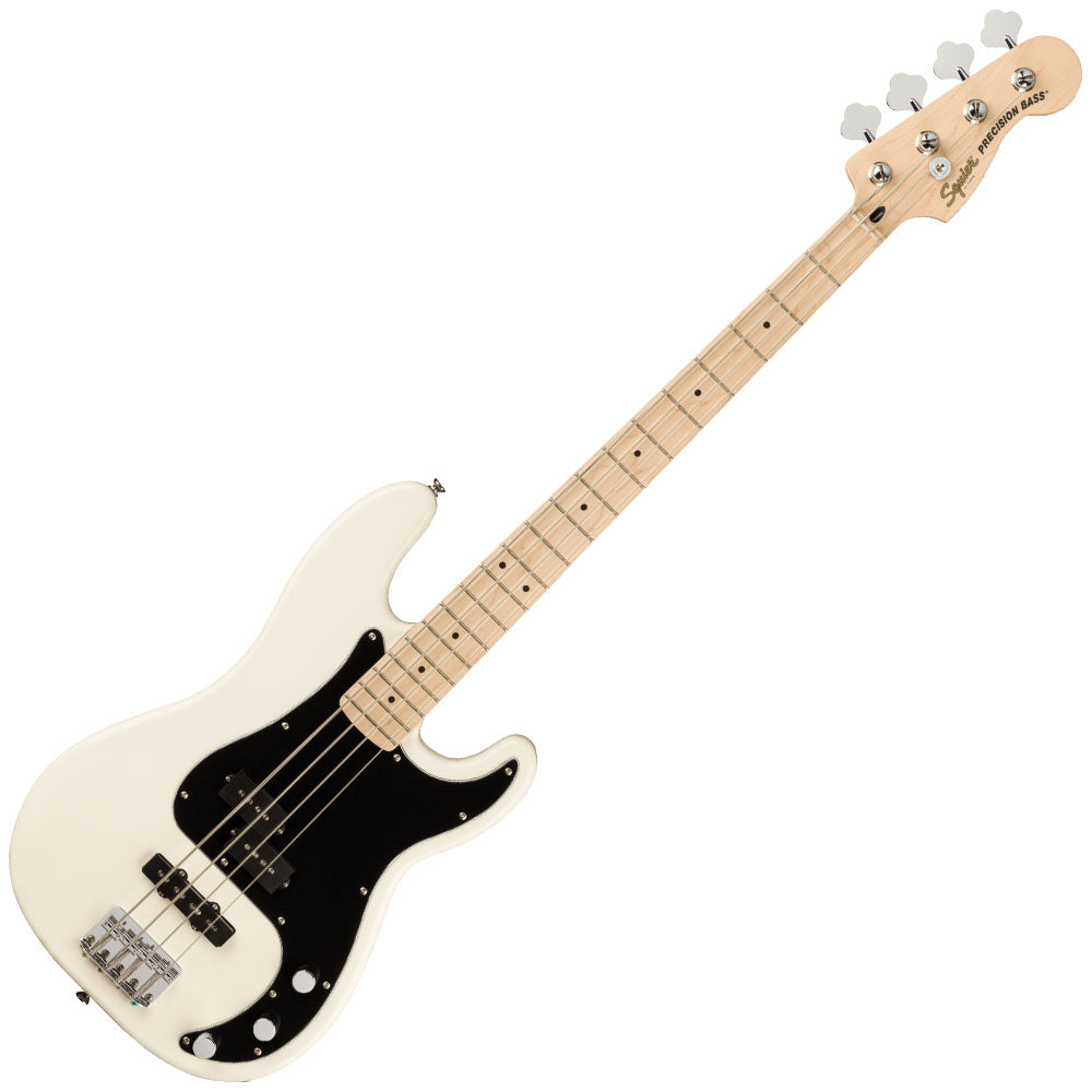 Bajo Eléctrico Affinity Series Precision Bass PJ Black Pickguard Olympic White SQUIER 0378553505