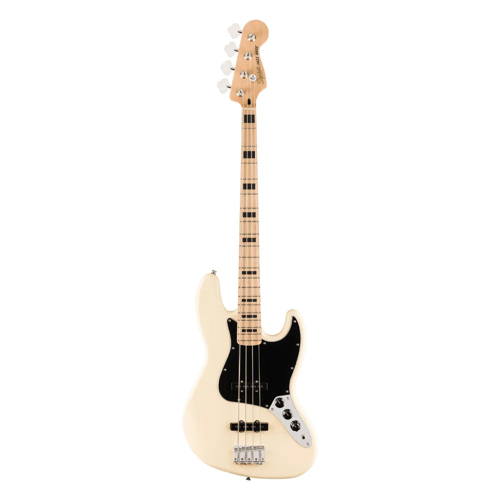 Fender 0378703505 Bajo Eléctrico Affinity Series Active Jazz Bass Olympic White