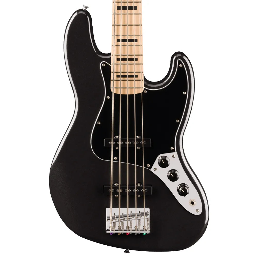 Fender 0378753565 Bajo Eléctrico Affinity Series Active Jazz Bass V Maple Fingerboard Black Metallic