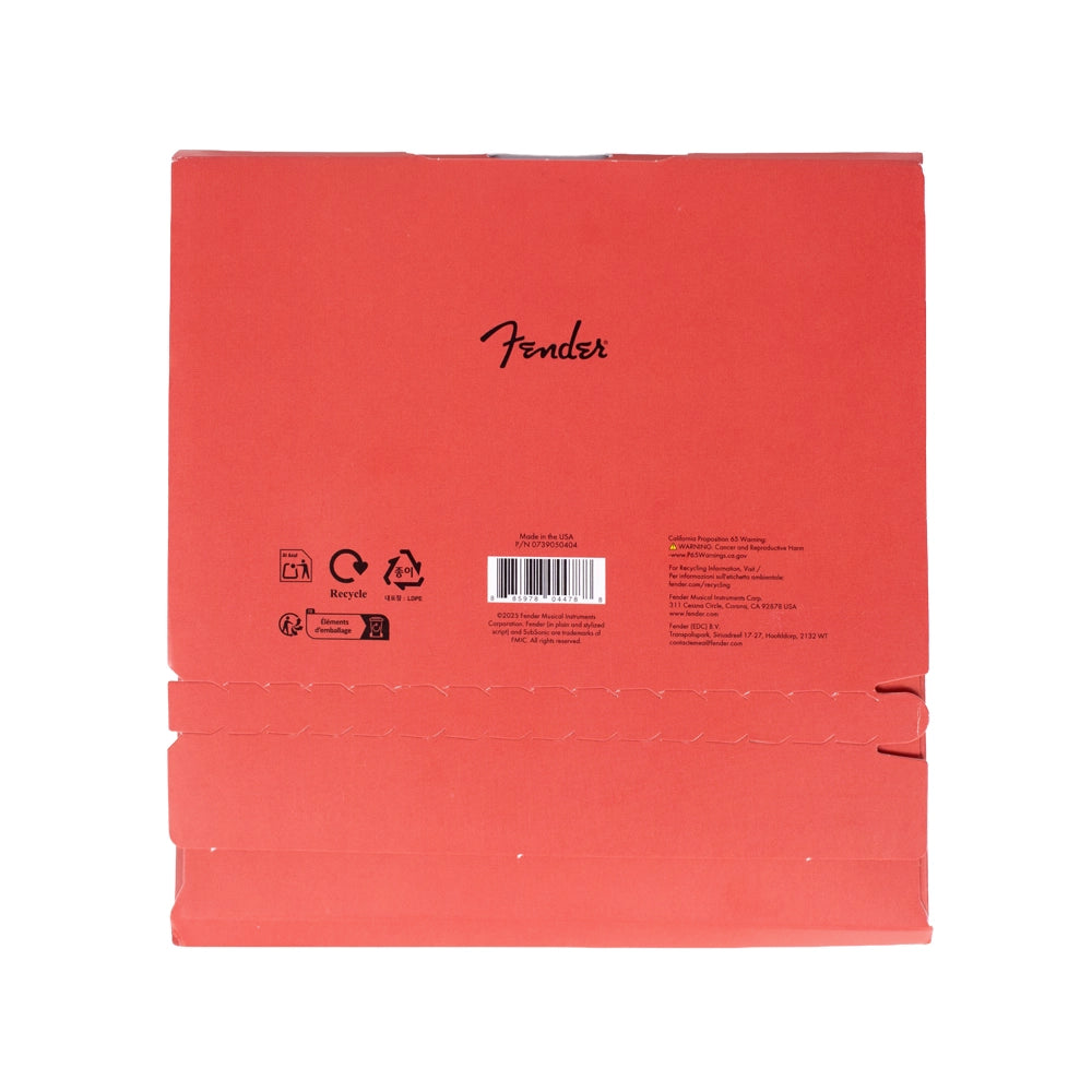 Fender 0739050404 Encordadura Bajo Eléctrico Subsonic 9050 Flatwound Acero Inoxidable 45/105