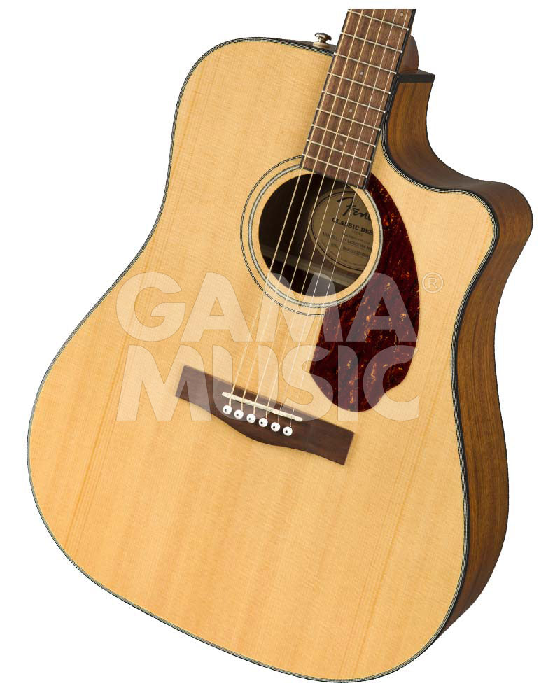 Fender CD-140SCE Dreadnought Natural Guitarra Electroacústica 0970213321