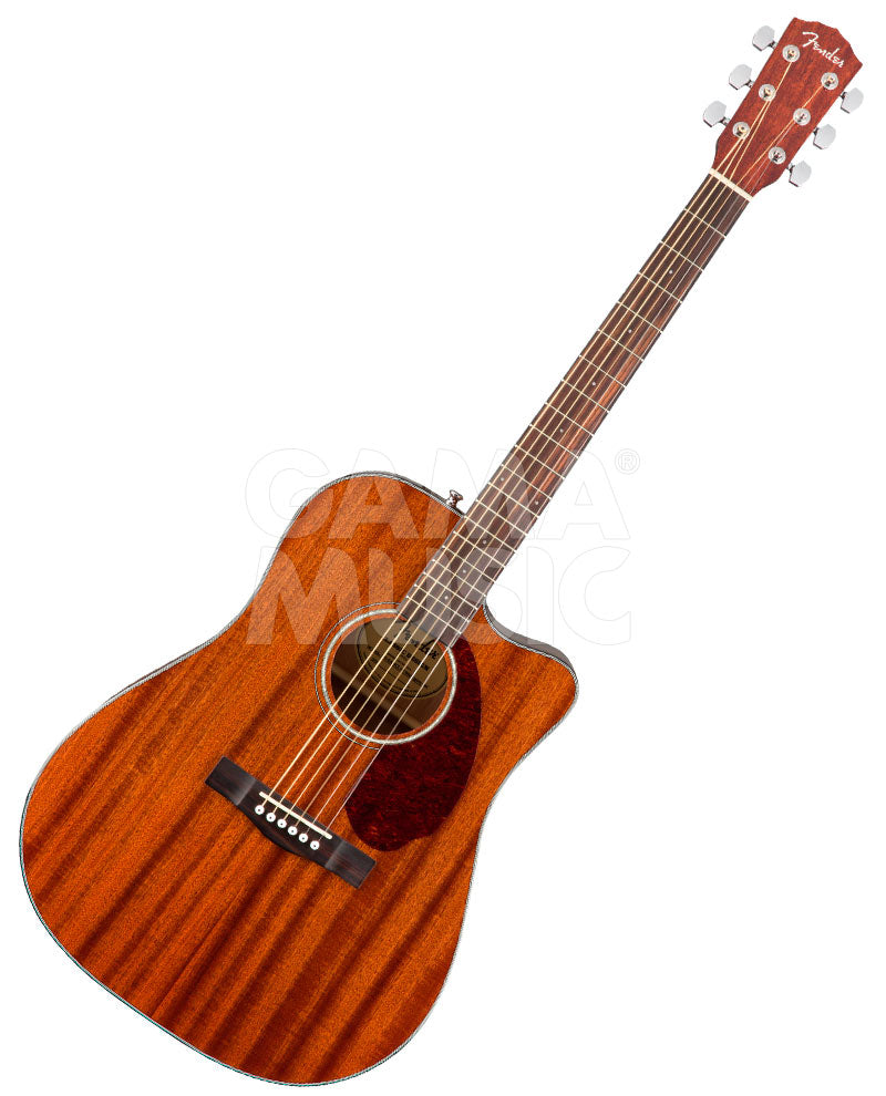 Guitarra Electroacústica Fender 0970213322 CD-140SCE Dreadnought All-Mahogany w/Case