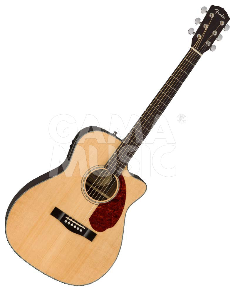 Guitarra Electroacústica CC-140SCE Concert, Walnut Fingerboard, Natural w/case FENDER 0970253321