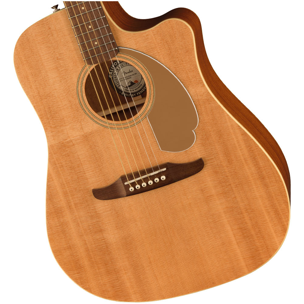 Guitarra Electroacústica Fender 0970713521 Redondo Player Natural Wn