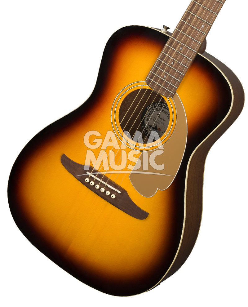 Guitarra Electroacústica Fender 0970722003 6 Cuerdas Malibu Player Sunburst WN