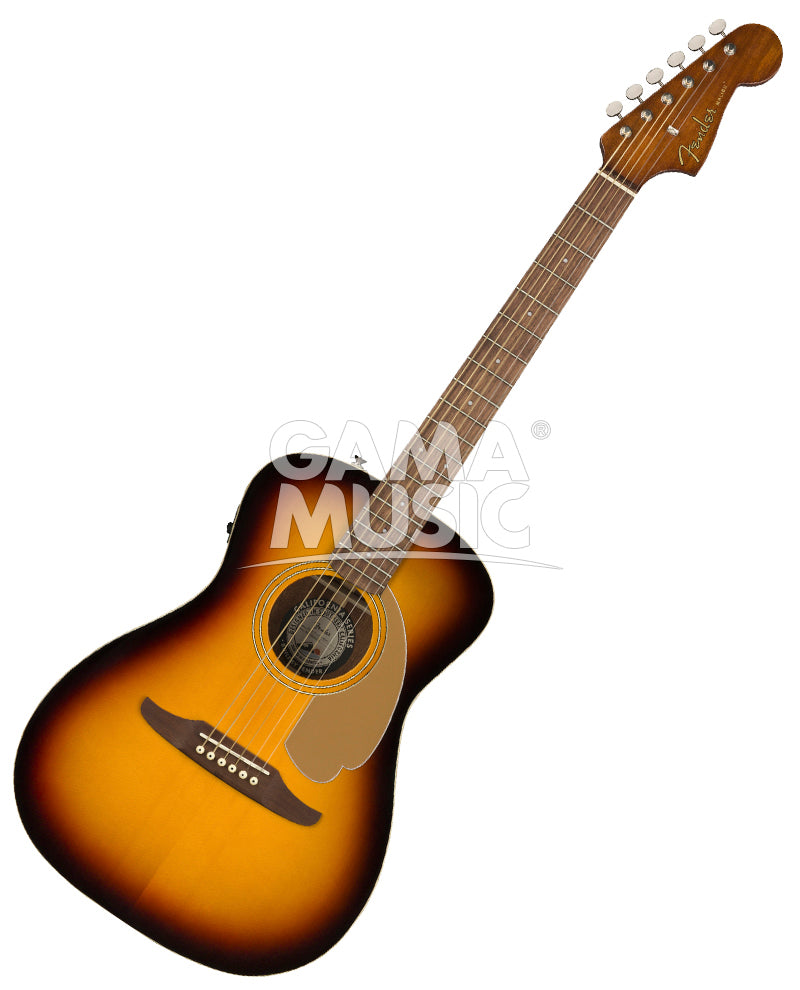 Guitarra Electroacústica Fender 0970722003 6 Cuerdas Malibu Player Sunburst WN