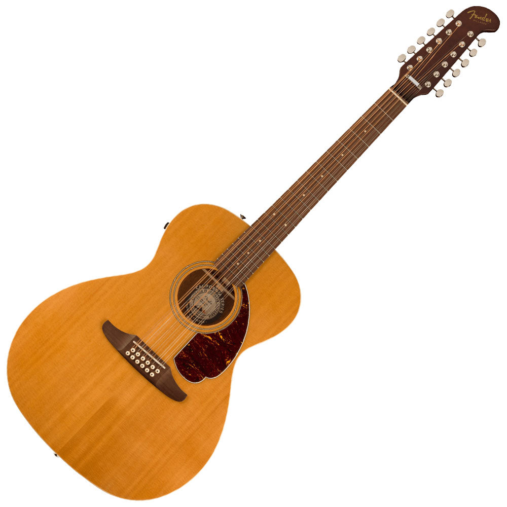 Guitarra Electroacústica Fender 0970792134 Villager 12 String Aged Natural With Bag Wn