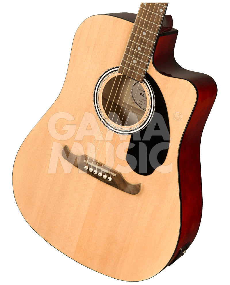 Guitarra Electroacústica Fender 0971113221 FA-125CE Dread Natual Wn
