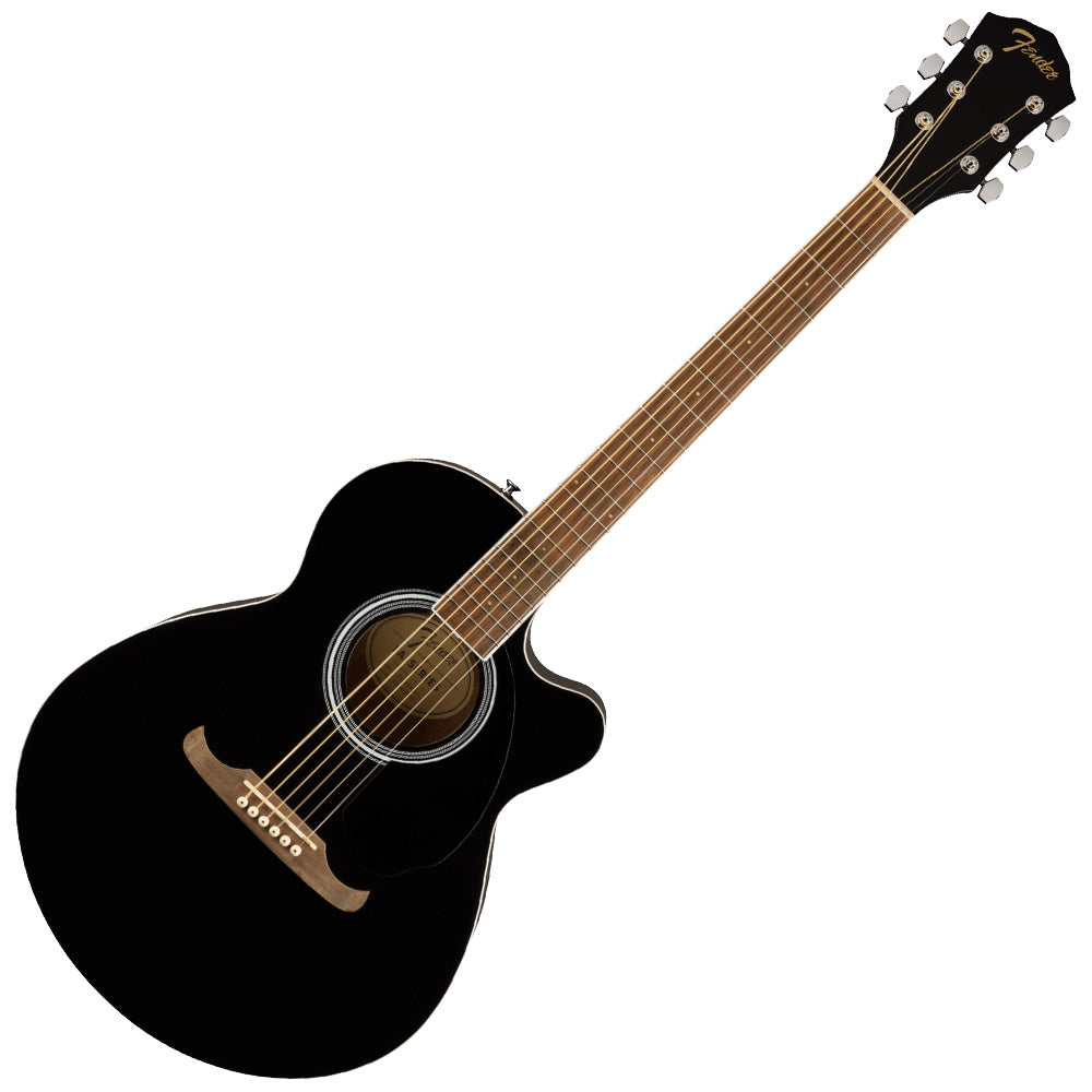 Guitarra Electroacústica Fender 0971253506 FA-135CE Concert V2, Black