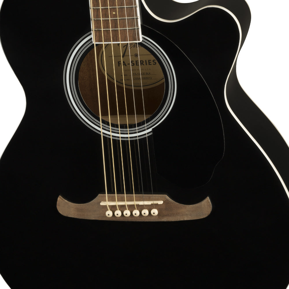 Guitarra Electroacústica Fender 0971253506 FA-135CE Concert V2 Black