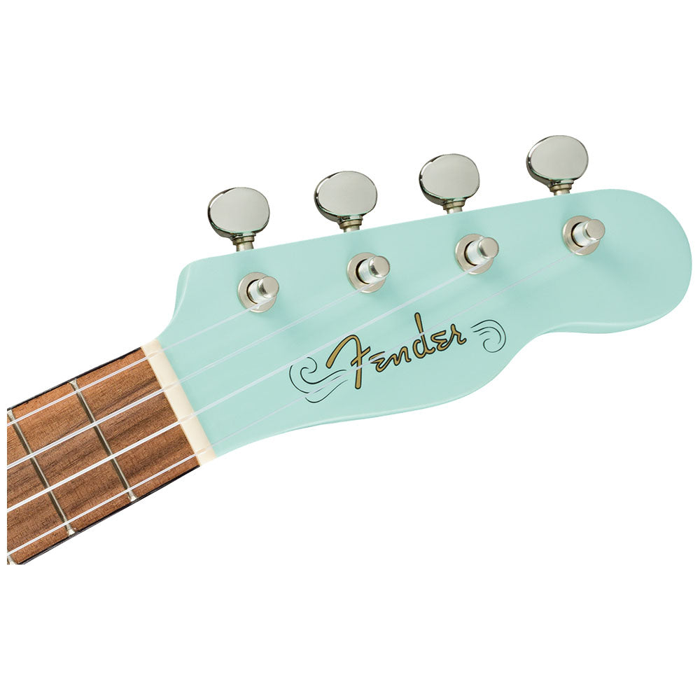 Ukulele Fender 0971610504 Venice Soprano Uke Walnut Fingerboard Daphne Blue