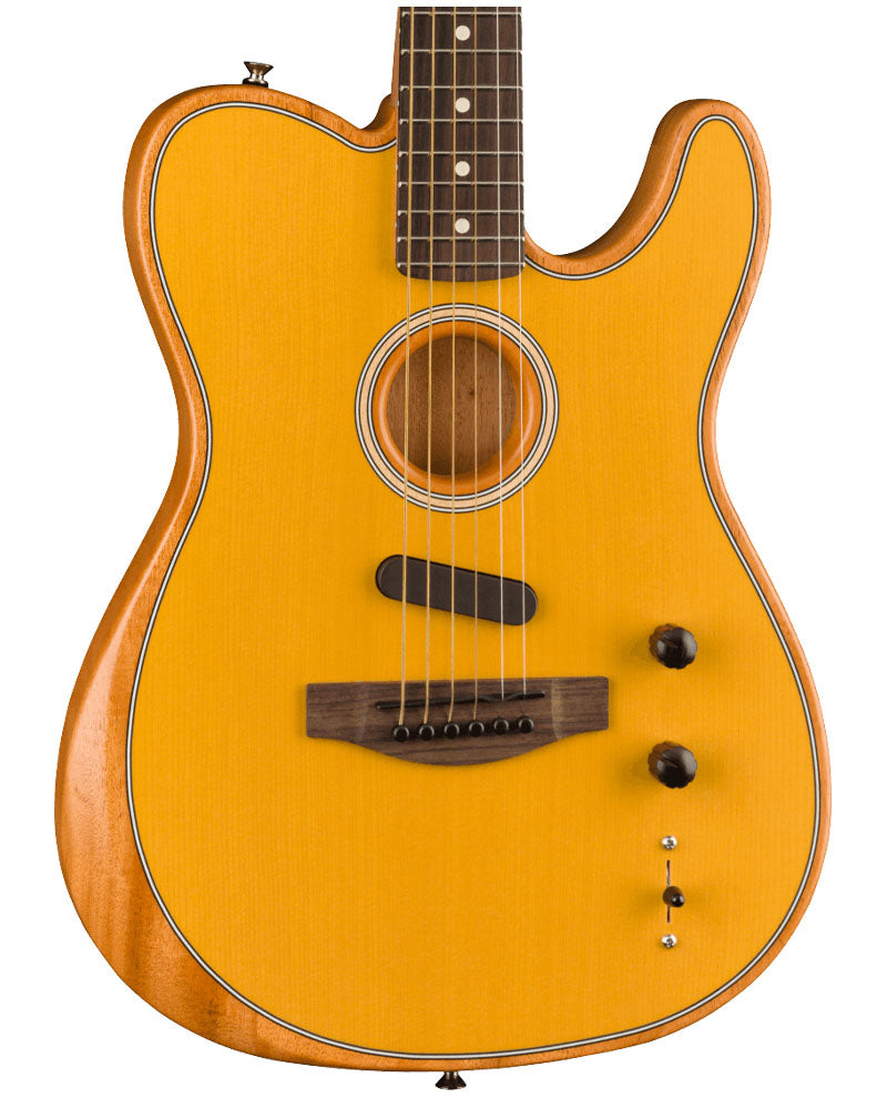 Guitarra Acoustasonic Fender 0972213250 Player Telecaster Butterscotch Blonde