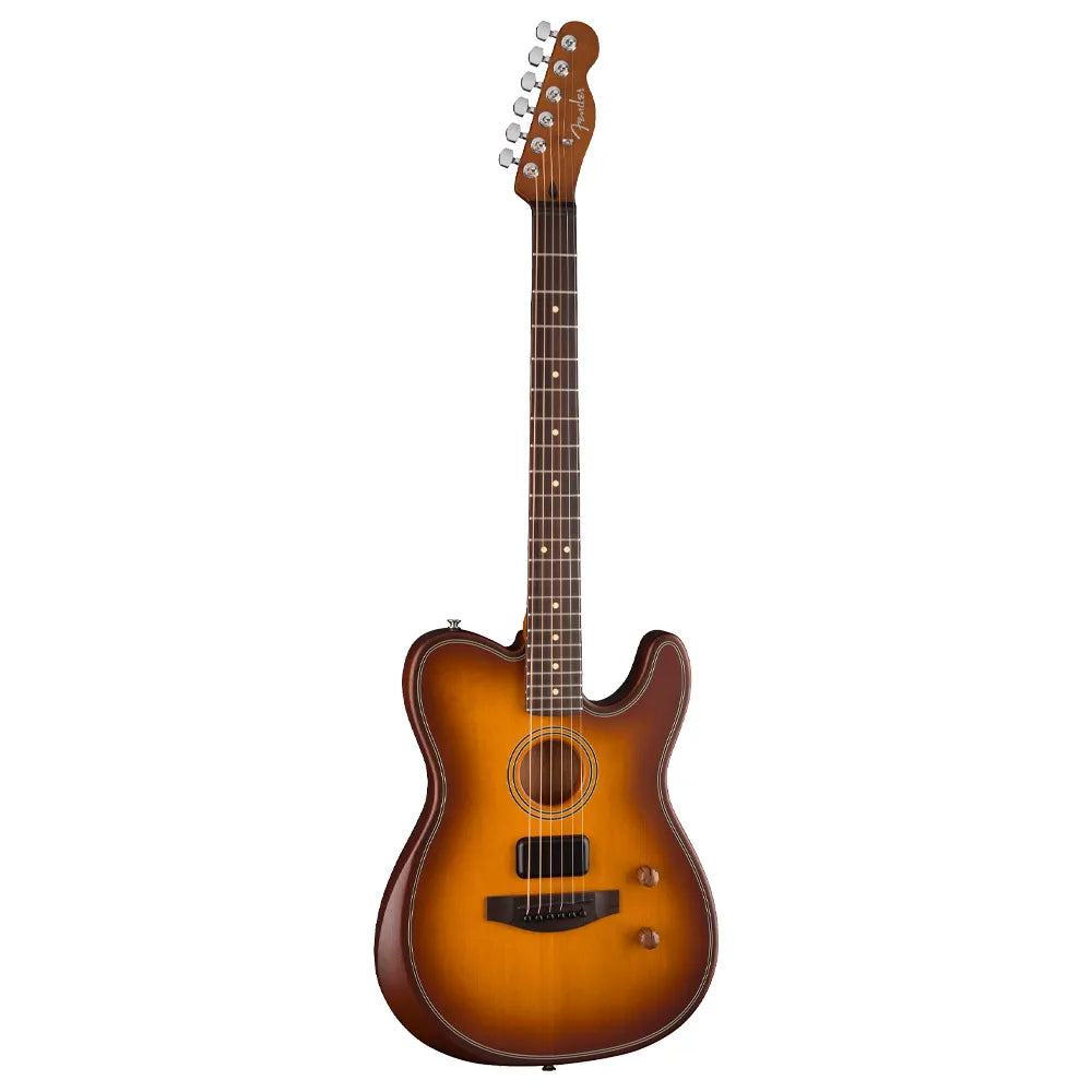 Fender 0973113542 Guitarra Electroacústica Acoustasonic Standard Telecaster Honey Burst