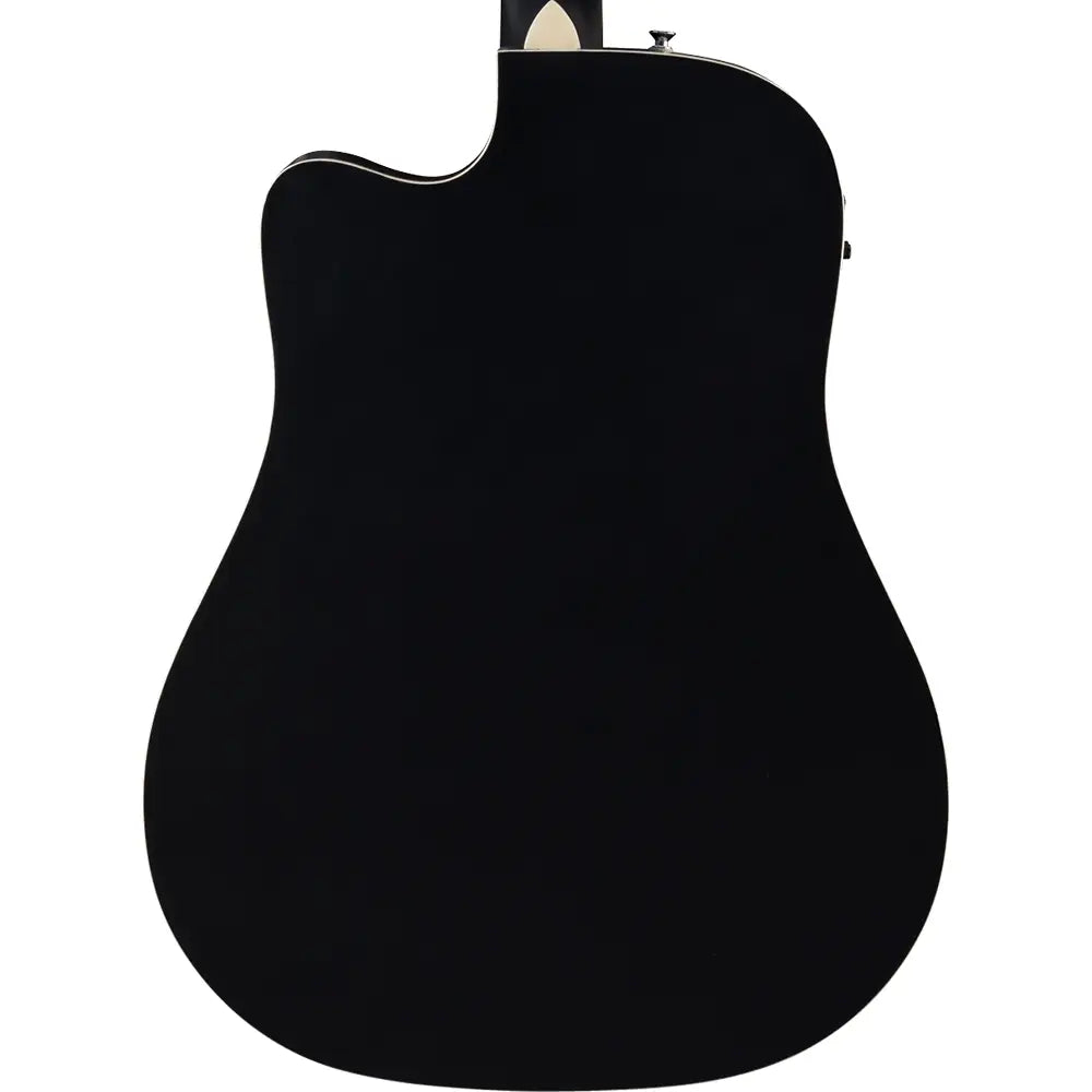 Fender 0974010506 Guitarra Electroacústica California Debut Redondo CE Black