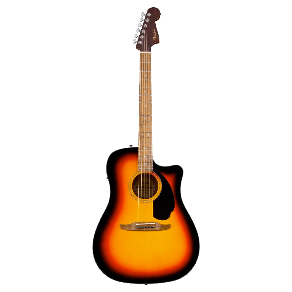 Fender 0974220500 Guitarra Electroacústica California Standard Redondo CE Spruce Top Sunburst