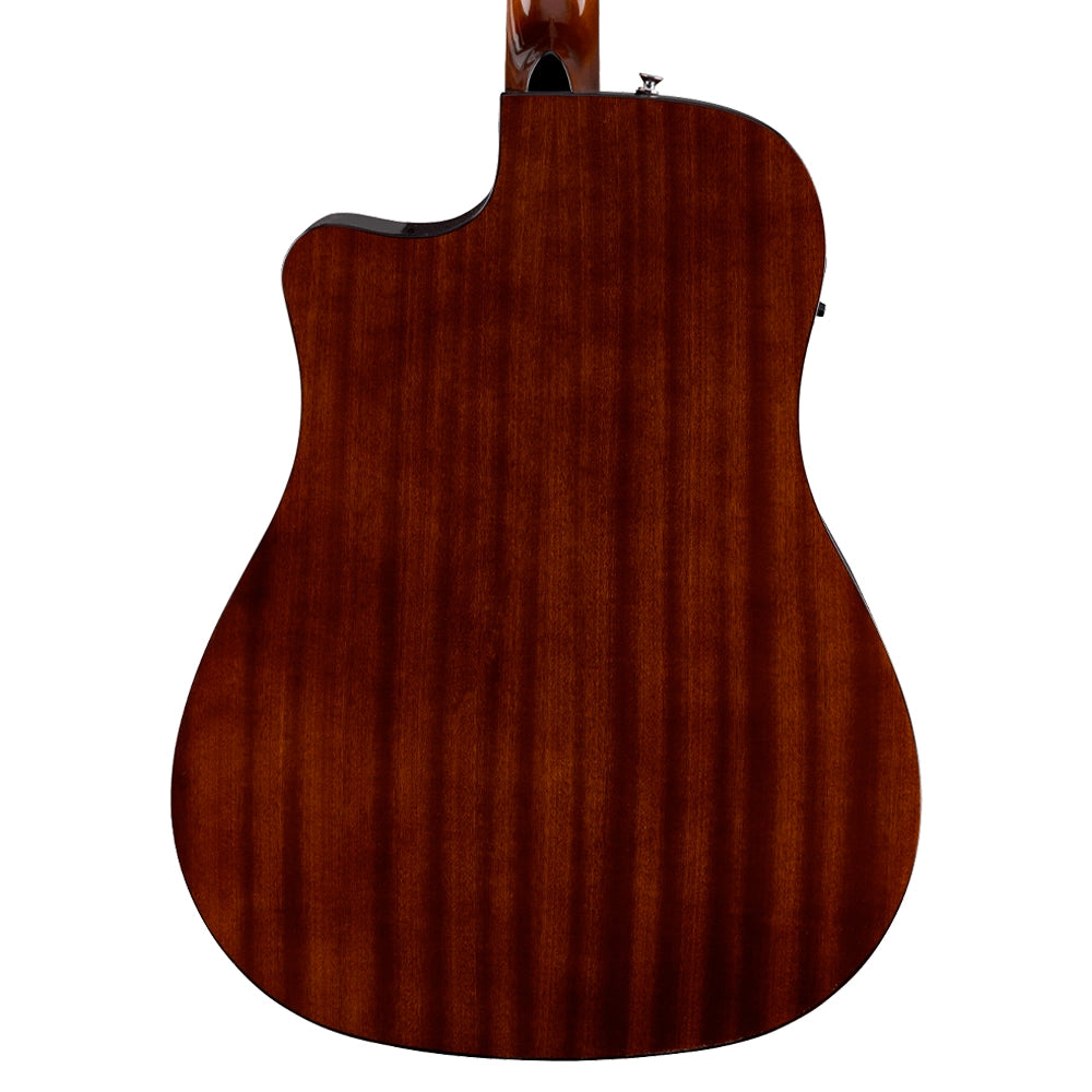 Fender 0974220500 Guitarra Electroacústica California Standard Redondo CE Spruce Top Sunburst