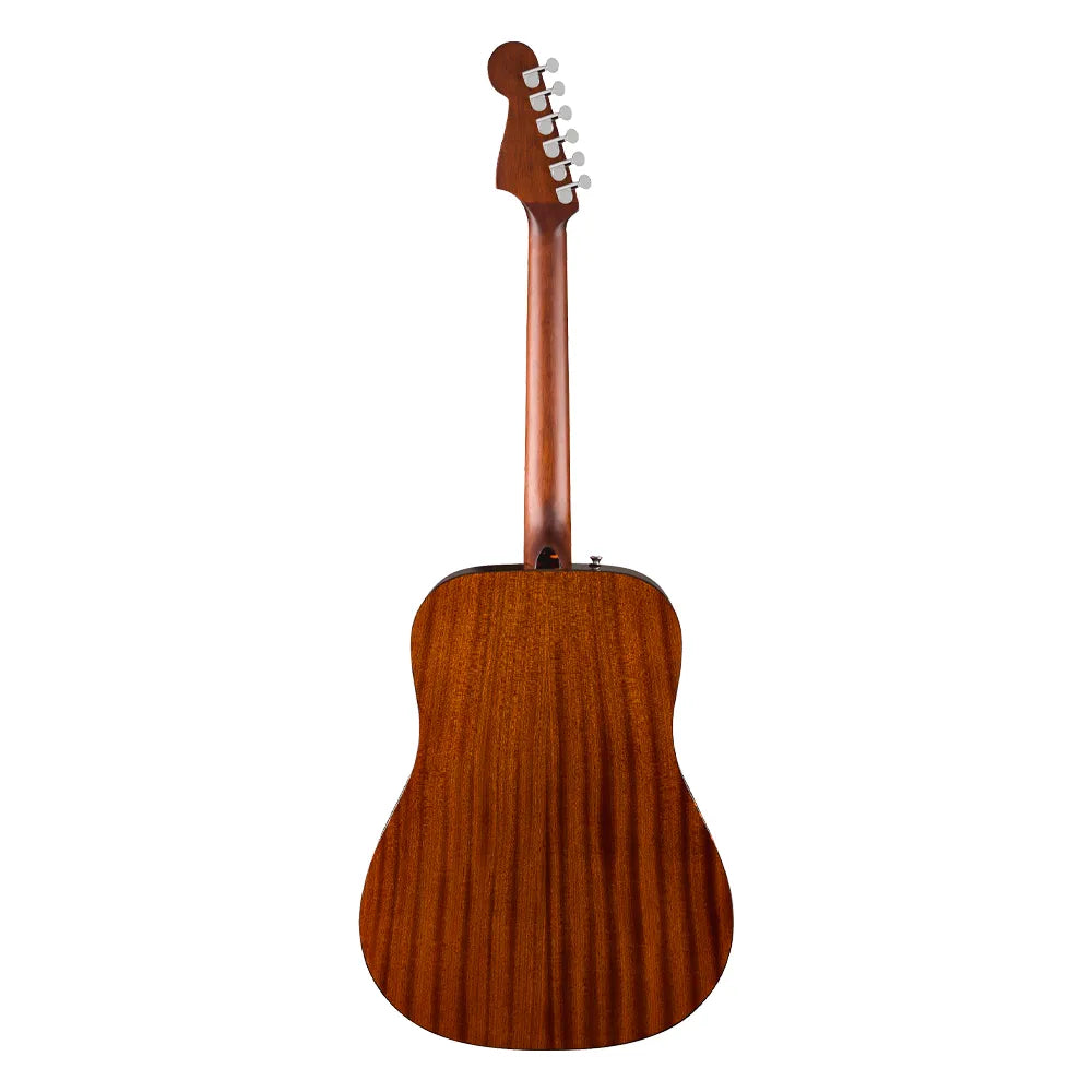 Fender 0974602521 Guitarra Electroacústica California Deluxe Redondo Caoba Acabado Natural