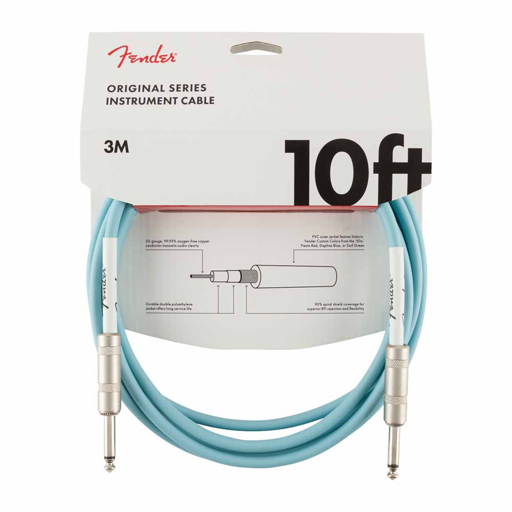 Cable para Instrumento 3m Daphne Blue FENDER 0990510003