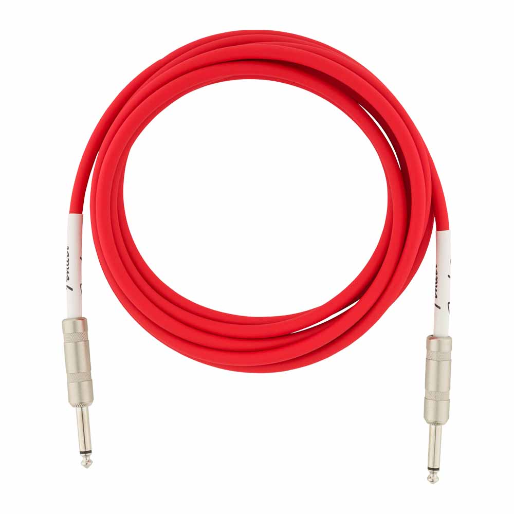 Cable para Instrumento 3m Fiesta Red FENDER 0990510010